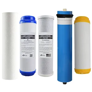 2024 High Flow Sediment Refillable Alkaline Pp Cto Activated Carbon 0.1 Micron Replacement Water Filter Cartridges For Home Use