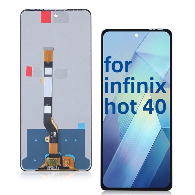 Wholesale Factory Direct LCD Display for Infinix Hot 40 X6836 Full Touch Screen Assembly Bulk Low MOQ Mobile Phone Spare Parts