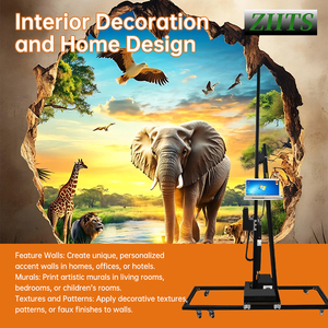 Nueva impresora de pared plana UV digital 3D completamente automática para impresión de pared con alta velocidad y multicolor - Product Image 5