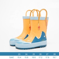 Offre Spéciale botte de pluie nouveau Design enfant fille chaussures en caoutchouc dessin animé licorne imperméable en caoutchouc pas cher pluie enfants bottes chaussures