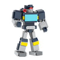 Bloques de Construcción MOOXI MOC1696, 261 Piezas, Robot Deformable, Regalo DIY, Rompecabezas, Juego de Bloques de Construcción de Anime Educativos de Plástico, Juguetes para Niños
