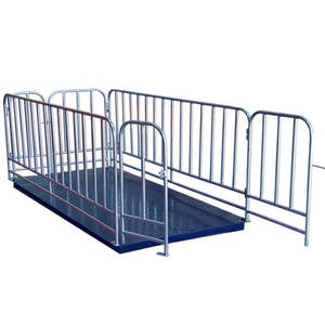 1*1m 500kg 1000kg elettronico a buon mercato per il bestiame bilancia per animali veterinari ovini bilance con recinzione - Product Image 2