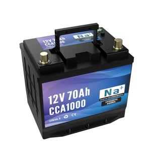 -40 ℃   Batterie au sodium-ion 12V 70Ah pour démarrage à froid, remplacement direct pour véhicules AGM Start-Stop, qualité OEM usine - Product Image 6
