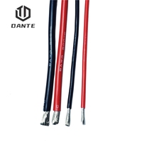 Cable de silicona flexible de alta temperatura 3KV 14awg-24awg Cable de cobre sólido Cable de goma de silicona de calentamiento súper suave