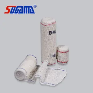Bandagem elástica cirúrgica de algodão, diferentes tipos de tamanhos