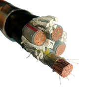 Cable de Alimentación YJV 0.6/1kV con Aislamiento XLPE, Retardante de Llama, Alta Temperatura, Cobre, para Distribución en Edificios, Transmisión Industrial