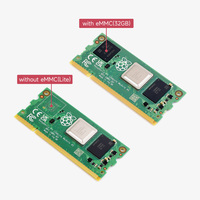 Módulo de Computación Raspberry Pi 4S, Memoria Flash EMMC de Alta Velocidad, Compatible con Placas de Expansión CM3, Opciones para RAM EMMC Raspberry Pi