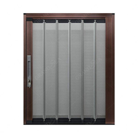 Mosquitera Retráctil Enrollable para Ventana y Puerta, Malla Deslizante con Perfil de Aluminio, Mosquitera Plegable para Ventanas