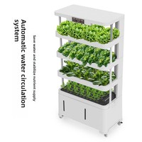 Système de culture hydroponique verticale intelligent pour légumes, culture hors-sol, multi-niveaux, pour usage domestique, pour la culture de semis