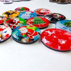 Imán de Cristal Transparente 3D con Forma de Cúpula, Personalizado con Logotipo, Venta al Por Mayor Directa de Fábrica, Forma Personalizada para Aniversario - Product Image 4