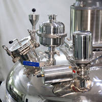Sauce à salade Mayonnaise Machine de traitement des aliments Lifting hydraulique Sauce à salade Mélangeur émulsifiant sous vide