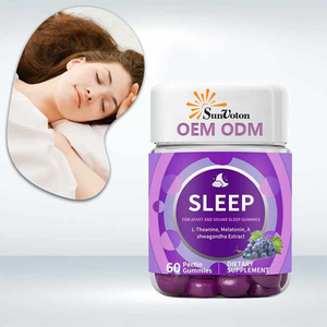 Gummies SLEEP à l'extrait d'ashwagandha 60 unités : solution directe usine pour les <span class=keywords><strong>troubles</strong></span> du sommeil, améliore la qualité du sommeil - Product Image 2