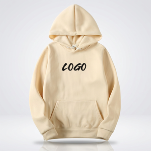 Sweat-shirt à capuche pour homme avec cordon de serrage assorti, imprimé lettres décontracté, logo sur le devant, 100% coton French Terry, vêtements d'automne - Product Image 3