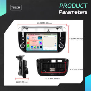 Estéreo Inalámbrico Inteligente para Auto Compatible con CarPlay y Android Auto, Pantalla IPS, Cámara para Tablero, WiFi, Específico para Fiat Punto y Linea - Product Image 5