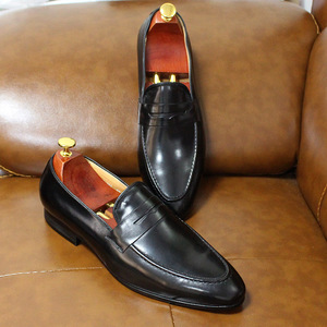 125-101 <span class=keywords><strong>Mocasines</strong></span> <span class=keywords><strong>de</strong></span> Lujo Hechos a Mano para Hombre, <span class=keywords><strong>Zapatos</strong></span> <span class=keywords><strong>de</strong></span> <span class=keywords><strong>Vestir</strong></span> sin Cordones, <span class=keywords><strong>Zapatos</strong></span> Oxford Casuales <span class=keywords><strong>de</strong></span> Piel Genuina para Hombre - Product Image 5