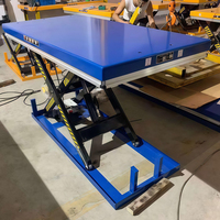 Table élévatrice à ciseaux hydraulique électrique DAAILIFT, capacité de charge de 2000 kg, 1 m-6 m, type stationnaire, plateforme antidérapante, certifiée ISO CE