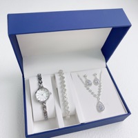 Montres populaires de luxe pour filles emballage coffret cadeau ensemble de montre femme ensemble pour femme cadeau