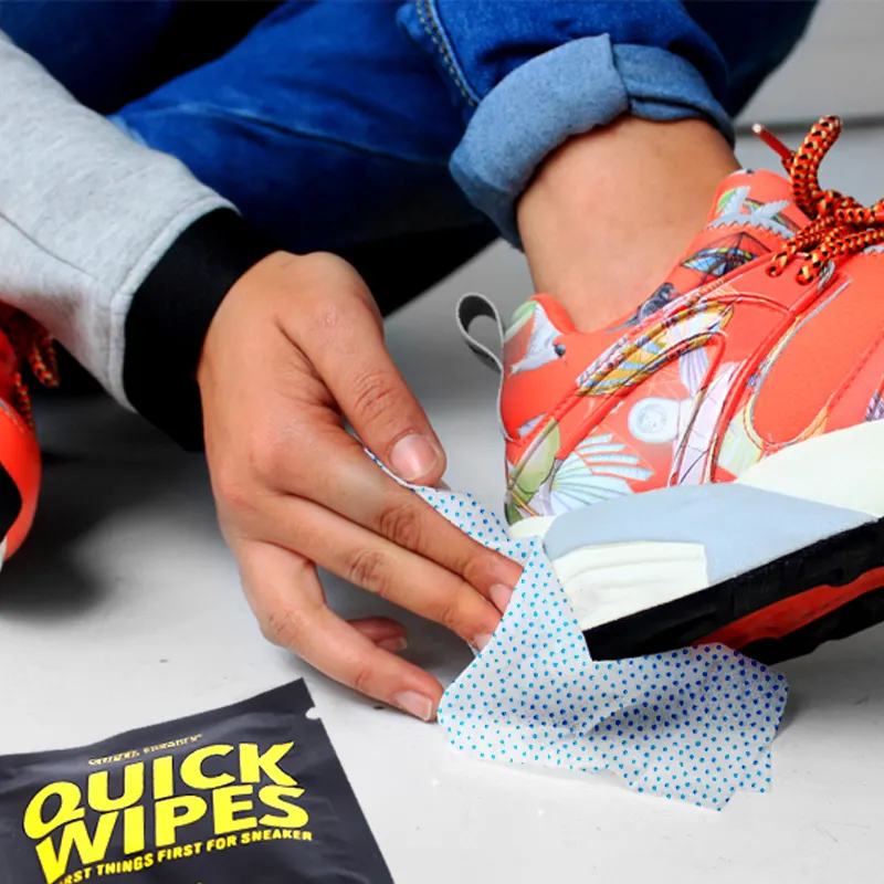 Sneaker Cleaning Wipes Shoes With Micro
