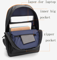 Sac à dos d'ordinateur portable de luxe personnalisé OEM pour hommes, sac à dos de voyage étanche pour femmes, sac à dos d'affaires pour ordinateur portable