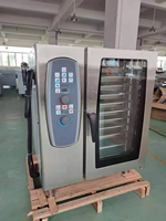 Horno Combinado Eléctrico de Vapor Rational de Sobremesa, Acero Inoxidable, Nuevo, para Hornear Harinas, Frutos Secos, Frutas, Maíz y Leche