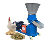 Mini-machine à fabriquer des granulés d'aliments pour animaux, pelletiseur à matrice plate pour l'alimentation du bétail et de la volaille