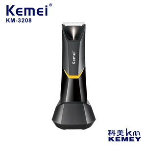เครื่องโกนขน Kemei KM-3208 แบบชาร์จไฟได้ผ่าน USB กันน้ำระดับ IPX4 สำหรับผู้ชาย ใช้ได้ทั่วร่างกาย - Product Image 5