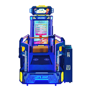 Máquina de Juegos de Salto Operada con Monedas, Juego Interactivo de Movimiento, Máquina de Desafío de Aventura y Ejercicio para Parques de Diversiones - Product Image 1