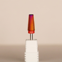 Prix négociable, prix de gros, nouveaux styles, outils de manucure 5 en 1, embouts de perceuse à ongles en carbure de tungstène pour salon de manucure