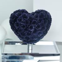Lovebay Saint Valentin Cadeau Enchanted Infinity Forever Roses Préservées Coeur Rose éternelle Fleur préservée dans des boîtes en acrylique