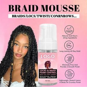 Black woman Custom Lace Wig Glue Private Label <span class=keywords><strong>hair</strong></span> care sets máscara de cera Mousse <span class=keywords><strong>Hair</strong></span> gel Creme Stick Set <span class=keywords><strong>Hair</strong></span> Styling Kit - Product Image 5