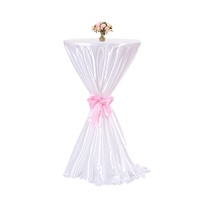 Nappe ronde polyvalente pour mariages, banquets et hôtels commerciaux