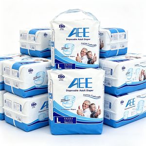Offre Spéciale – Vente en Gros Usine – Couches Jetables <span class=keywords><strong>pour</strong></span> Adultes Imprimées, Super Absorbantes, Respirantes, Douces <span class=keywords><strong>pour</strong></span> la Peau, avec Protection Anti-Fuites 3D, Unisexe, Usage Quotidien - Product Image 1