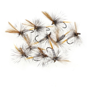 Mosca Adams al por Mayor # 14 Señuelos de Pesca Artificiales Tipo Paracaídas para Trucha, Mosca Seca, Mosca Adulta, Caddis Volador o Mosquillo - Product Image 1