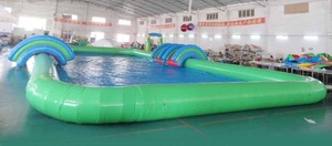 Khổng Lồ Sâu <span class=keywords><strong>Pvc</strong></span> <span class=keywords><strong>Inflatable</strong></span> Vuông Hồ Bơi Người Lớn <span class=keywords><strong>Inflatable</strong></span> Hồ Bơi Để Bán - Product Image 4