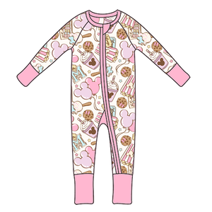 대나무 섬유 여아 의류, 아기 안전 보호 롬퍼, 빠른 배송 및 맞춤 제작 - Product Image 6