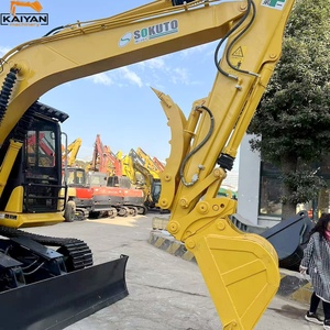 Excavadora Hidráulica Usada Komatsu PC130 de 13 Toneladas, Original de Japón, con Motor, Bomba y Engranajes, Cucharón de 0.39m, Potencia de 48500W, Precio Bajo - Product Image 6
