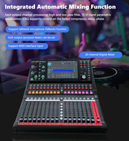 Console de mixage Trais DM20plus, mixeur audio professionnel, 20 canaux, mixeur numérique