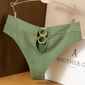 Sous-Vêtement Femme ODM/OEM : String en Dentelle <span class=keywords><strong>Sexy</strong></span> et Transparent, Confortable et Extensible - Product Image 1