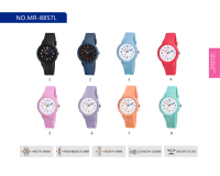 Montre-bracelet à quartz Mingrui 8857L pour filles, étanche 30 m, design simple, sport, mode, caractéristiques pour les étudiantes, dames, japonais