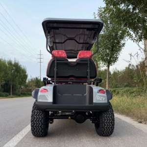 Custom 4-Seater Lithium Batteries Folding Mini Golf Cart with <b>Solar</b> Power <b>Generation</b> 48V/60V/72V 90km Range - Product Image 4