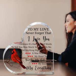 Regalos de placa acrílica romántica para ella <span class=keywords><strong>Ideas</strong></span> lindas para novia esposa mujer aniversarios cumpleaños de <span class=keywords><strong>San</strong></span> Valentín para <span class=keywords><strong>novio</strong></span> - Product Image 4