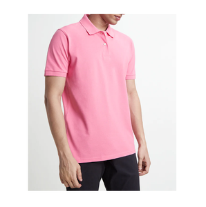 Haute qualité 100% coton 22 couleurs broderie imprimée personnalisée logo Oem polos vierges T-shirts polos pour hommes - Product Image 5