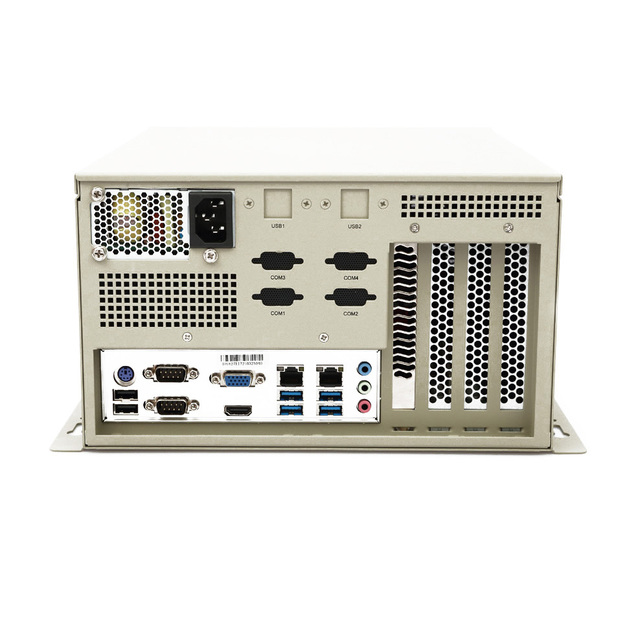 Com Port Server Pc Case Wall Mount Industrial Atx Server Chassis With PCI-e and GPIO