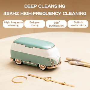 Mini nettoyeur à ultrasons Sonic Jewely Cleaner Ultrasone Reinigers Huishouden pour verre de montre - Product Image 2