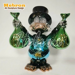 Escultura <span class=keywords><strong>de</strong></span> <span class=keywords><strong>Mickey</strong></span> <span class=keywords><strong>Mouse</strong></span> y Pato Donald en Resina y Fibra Hecha a Mano, Estatua <span class=keywords><strong>de</strong></span> Dibujos Animados Personalizada <span class=keywords><strong>para</strong></span> Decoración Exterior del Hogar - Product Image 1