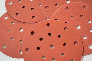 Tùy chỉnh vòng móc vòng giấy nhám kim loại mài mòn Mài đĩa bánh xe Đĩa đánh bóng Pad đĩa - Product Image 5