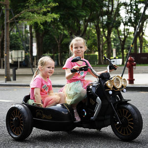 Sepeda Motor Listrik Anak untuk Usia 7-12 Tahun, Mobil Mainan dengan <span class=keywords><strong>2</strong></span> Kursi untuk Dikendarai Bayi - Product Image 3