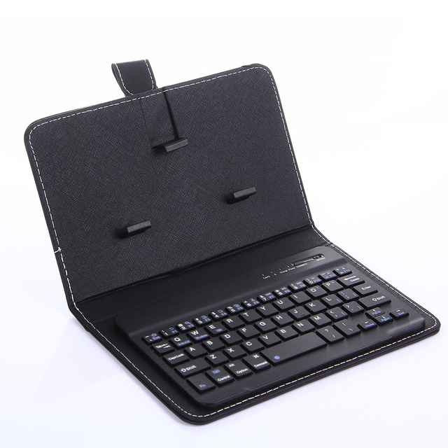 High Quality Mobile Phone Keyboard Leather Case Wireless Keyboard Protective Case Three-System 2 in 1 Mobile Phone Case