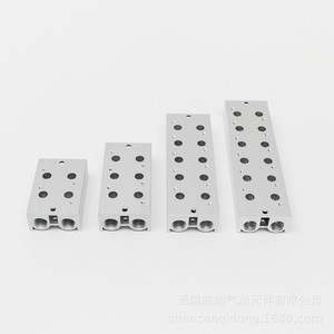 ฐานวาล์วโซลินอยด์รุ่น Canh 3V ซีรีส์ ทำจากอะลูมิเนียม สำหรับระบบลม - Product Image 4