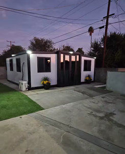 Casas de Contenedores de Lujo al por Mayor, <span class=keywords><strong>20</strong></span> y 40 <span class=keywords><strong>Pies</strong></span>, <span class=keywords><strong>Casa</strong></span> de Lujo de 3 Habitaciones y 4 Baños, <span class=keywords><strong>Casa</strong></span> Contenedor Expandible para Granja - Product Image 5